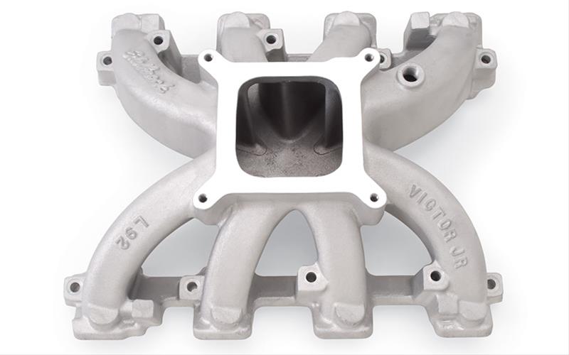 Edelbrock 28456 Edelbrock Victor Jr. Carbureted Intake Manifolds