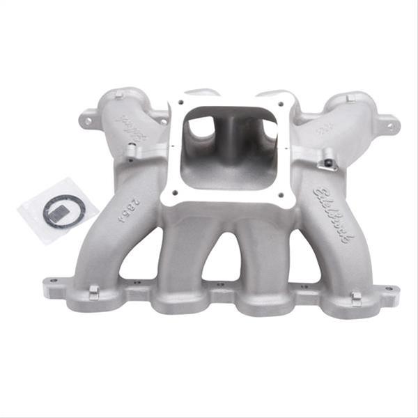 Edelbrock 28542 Edelbrock Big Victor 3 SymmetricalPort Intake Manifolds Summit Racing