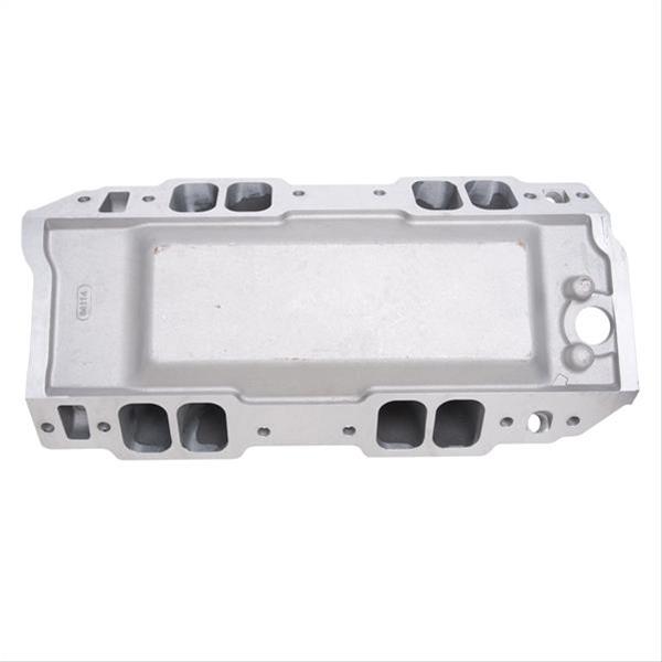 Edelbrock Manifold BB Chevy Tall Deck Super Victor II (632) CNC Port-Matched for 60409 CNC Heads thumbnail 6