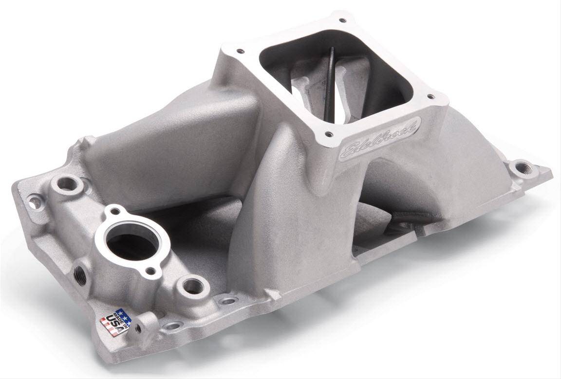 Edelbrock Manifold BB Chevy Tall Deck Super Victor II (632) CNC Port-Matched for 60409 CNC Heads