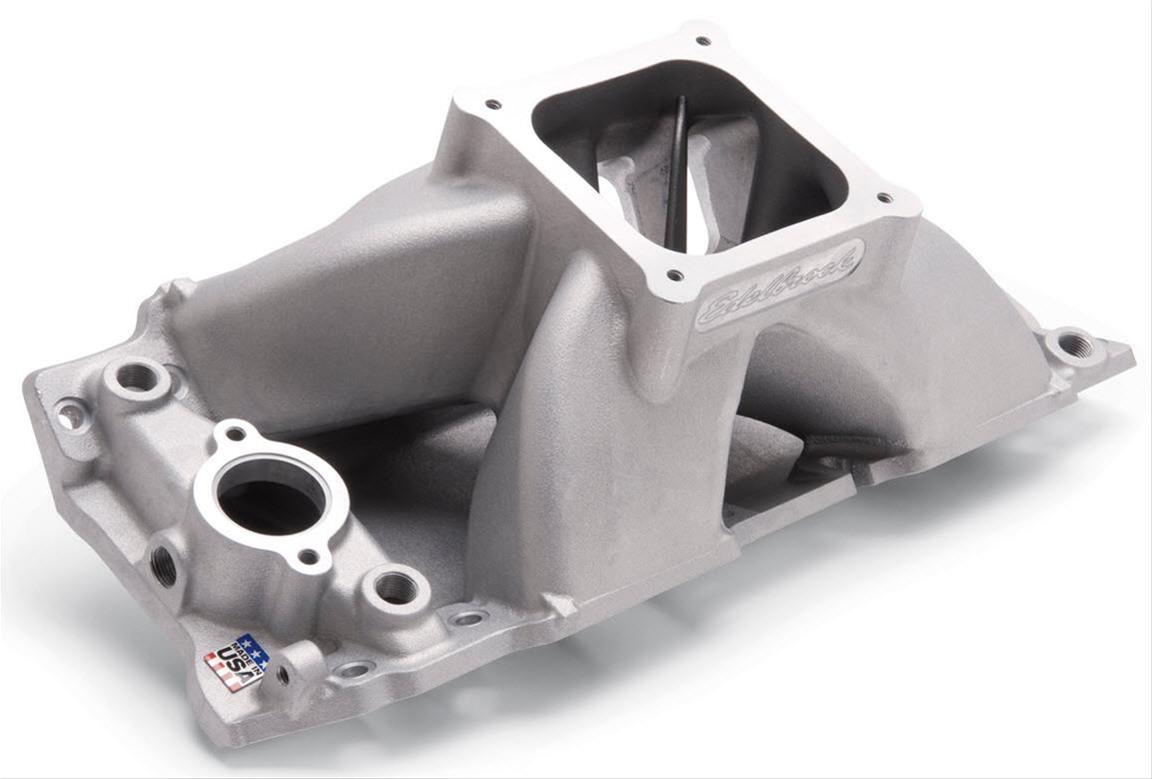 Edelbrock Intake Manifold Super Victor II Chevrolet Big Block Tall Deck for Brodix Sr20 Heads