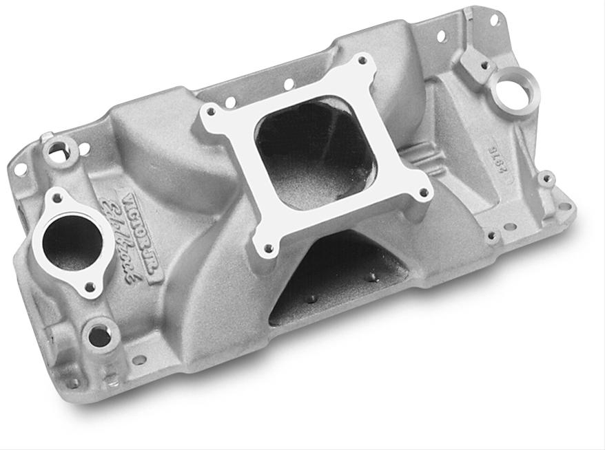 Edelbrock 2900 Edelbrock Victor Jr. CNC Intake Manifolds | Summit Racing