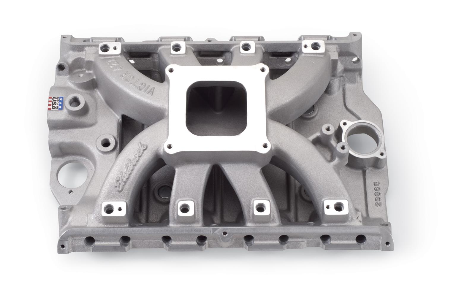 Edelbrock 390-428 Ford FE Victor EFI Manifold 4150 Flange Mounting thumbnail 2