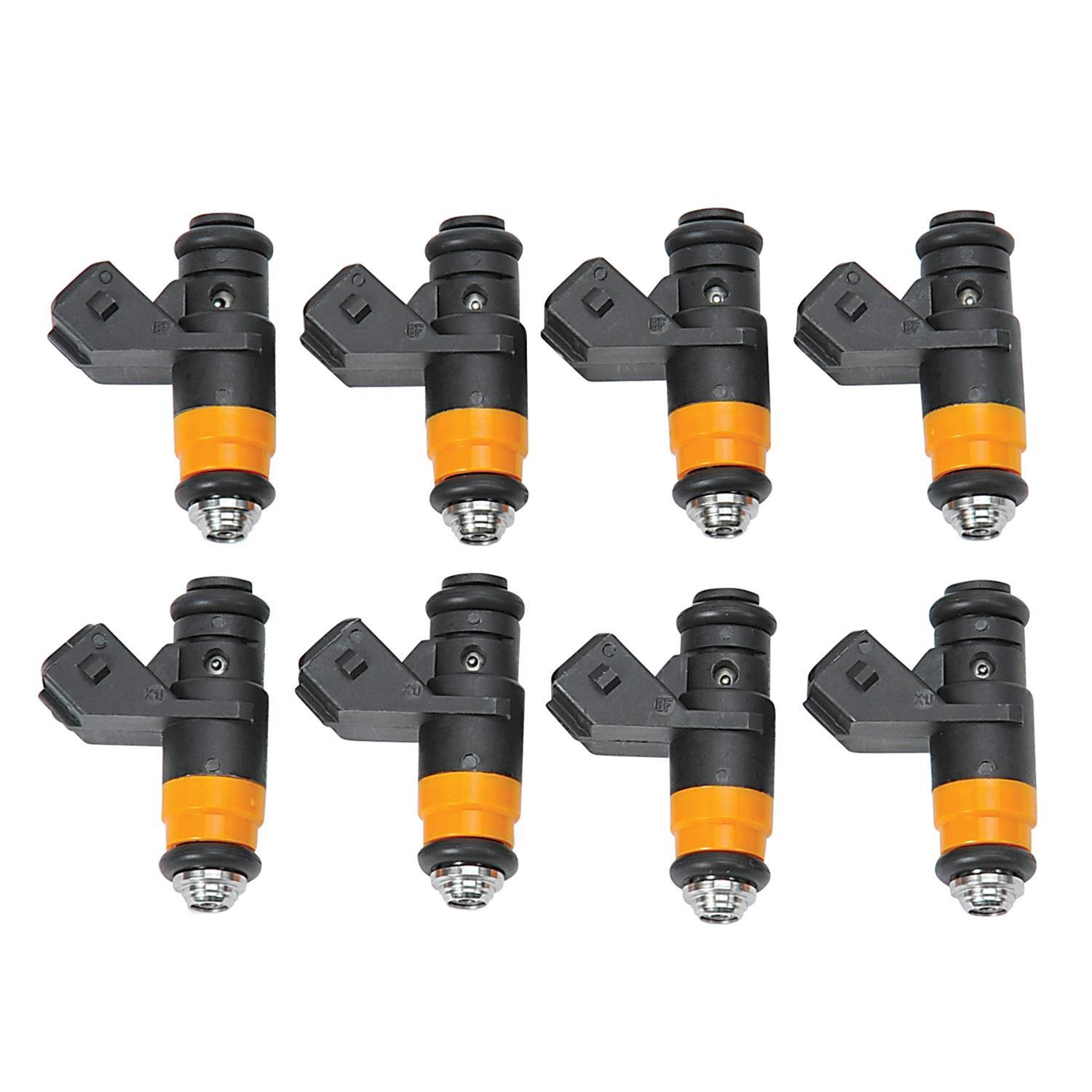 Edelbrock Fuel Injectors 3694 Injector, 42 lbs./hr., Bosch/EV14, 12.5 ohms, 1.466 in. Seat to Seat Height, Each