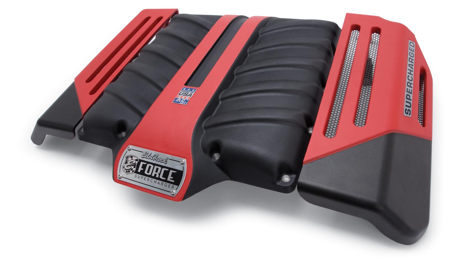 Edelbrock Lid And Coil Cover Kit E-Force Supercharger 1597 and 1598 2010-2013 Chevrolet Camaro thumbnail 2