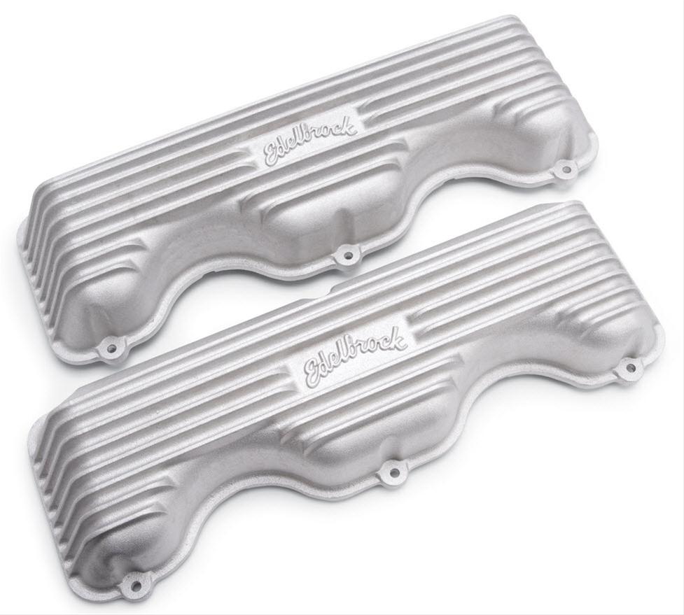 Edelbrock Valve Cover Classic Series Chevrolet W 348/409 CI V8 Satin thumbnail 2