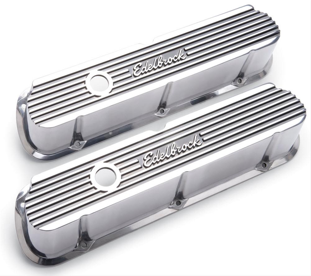 Edelbrock Valve Cover Elite II Series Ford 289-302-351W CI V8 Tall Polished