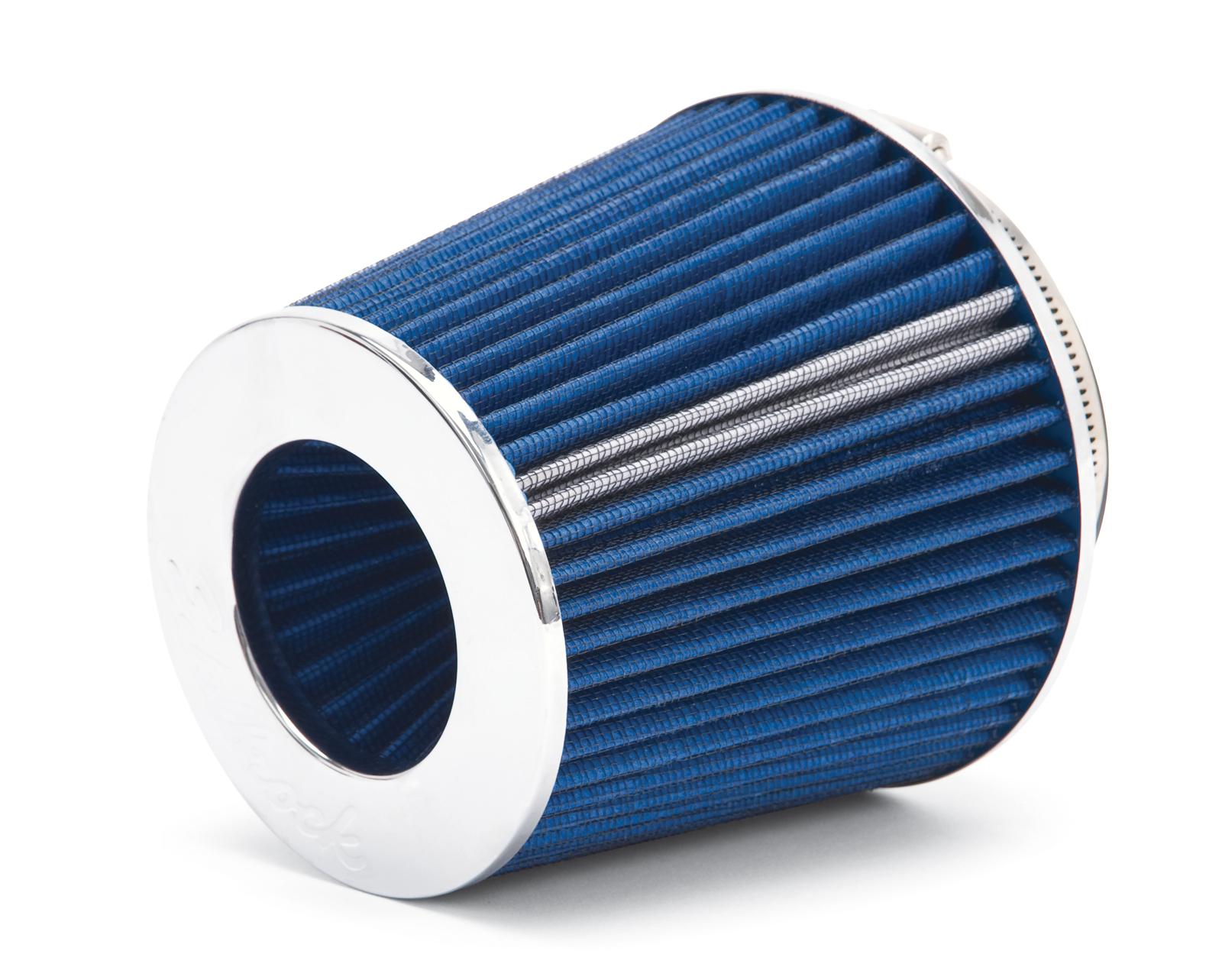 Edelbrock Air Filter Pro-Flo Series Conical 6 7In Tall Blue/Chrome