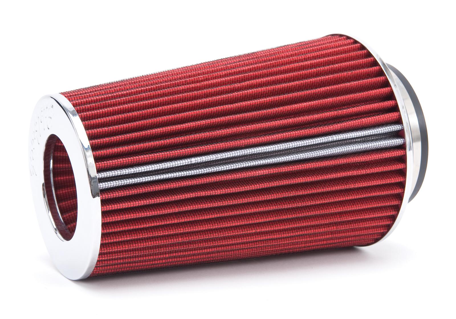 Edelbrock Air Filter Pro-Flo Series Conical 10In Tall Red/Chrome