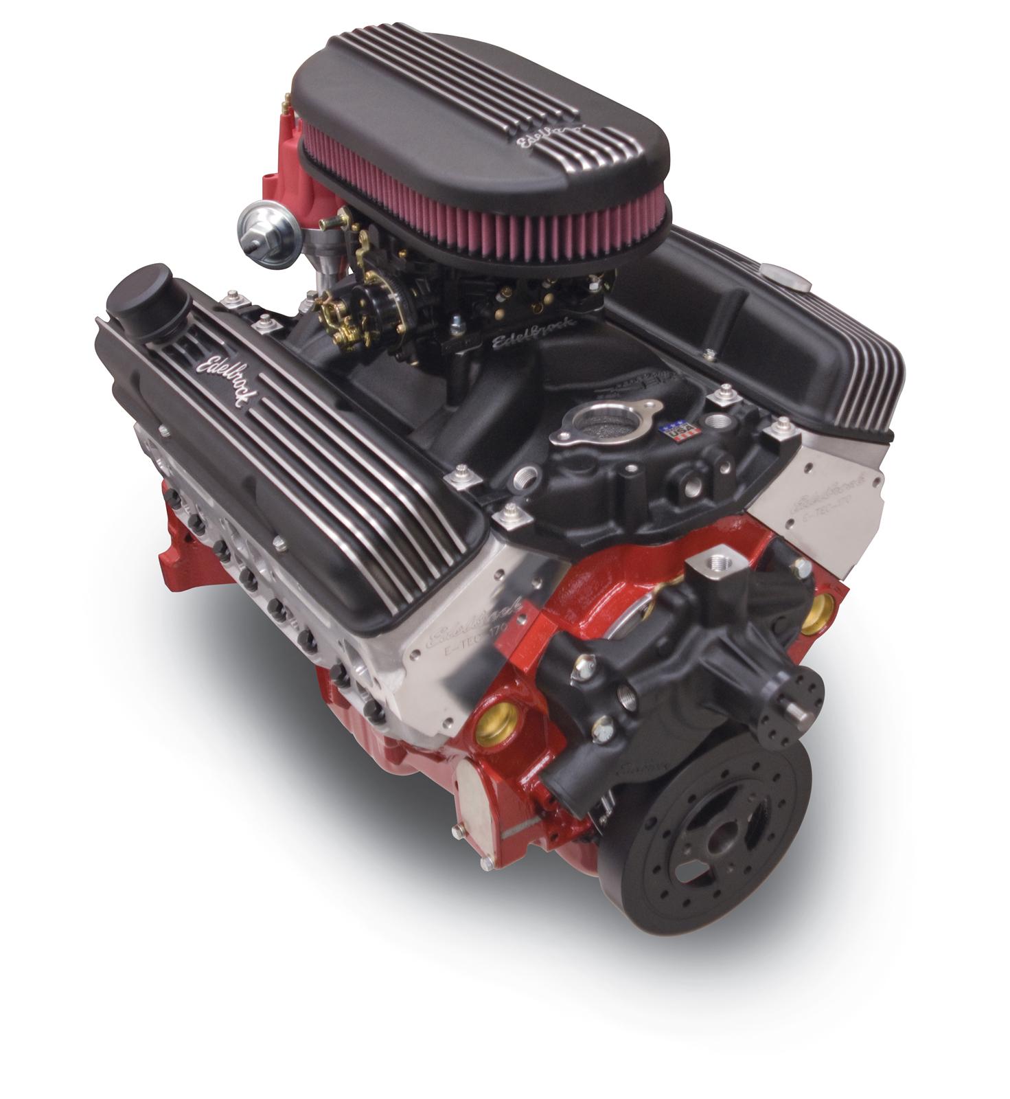 Edelbrock 45123 Edelbrock Performer 350 C.I.D. 310 HP Long Block Crate ...