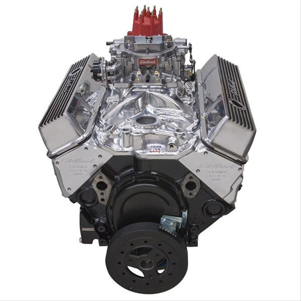 Edelbrock 45401 Edelbrock Performer 350 C.I.D. 320 HP Long Block Crate ...