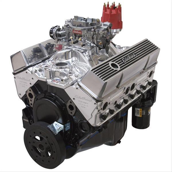 Edelbrock 45401 Edelbrock Performer 350 C.I.D. 320 HP Long Block Crate ...