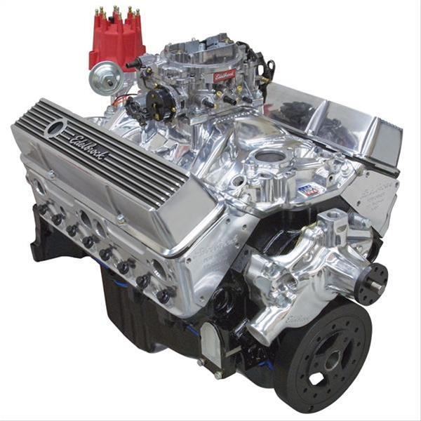 Edelbrock 45411 Edelbrock Performer 350 C.I.D. 320 HP Long Block Crate ...