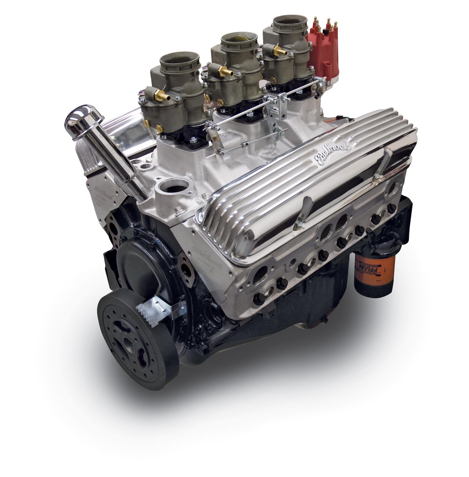 Edelbrock 47100 Edelbrock Performer 350 C.I.D. 310 HP Long Block Crate ...