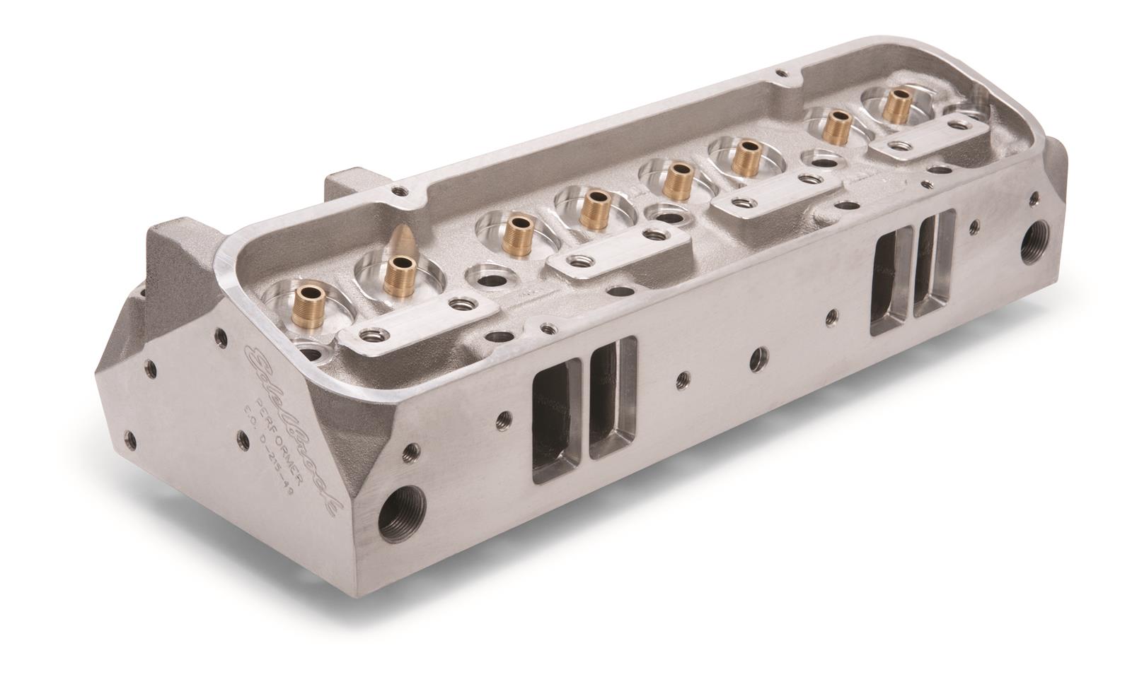Edelbrock Cylinder Head Pontiac Performer RPM CNC Chamber 87cc Bare Single thumbnail 3