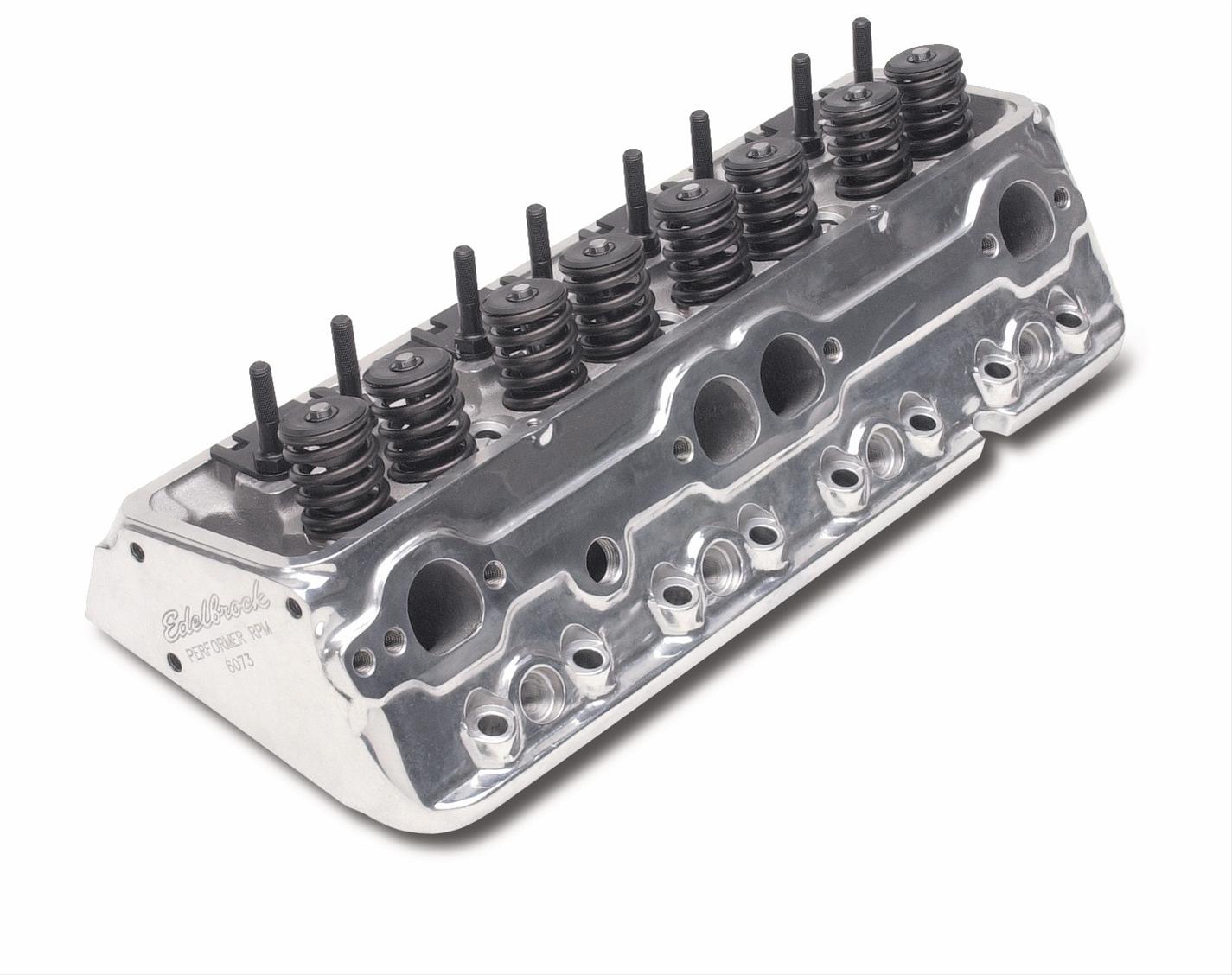 Edelbrock 5089 Small Block Chevy E-STREET Cylinder Heads, 59% OFF