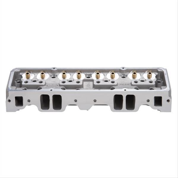 Edelbrock Cylinder Head SBC NHRA Legal 64cc Straight Plug Bare Single thumbnail 2