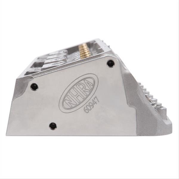 Edelbrock Cylinder Head SBC NHRA Legal 64cc Angled Plug Bare Single thumbnail 5