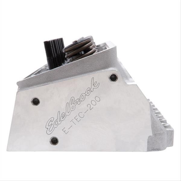Edelbrock Cylinder Head SB Chevrolet Performer RPM E-Tec 200 for Hydraulic Roller Cam Complete (Ea) thumbnail 4