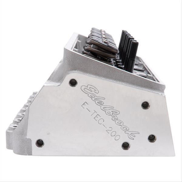 Edelbrock Cylinder Head SB Chevrolet Performer RPM E-Tec 200 for Hydraulic Roller Cam Complete (Ea) thumbnail 3