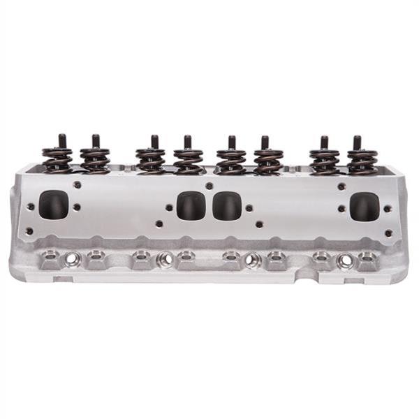 Edelbrock Cylinder Head Victor Jr SBC 23 Deg 220cc Complete for Solid Roller Cam thumbnail 4
