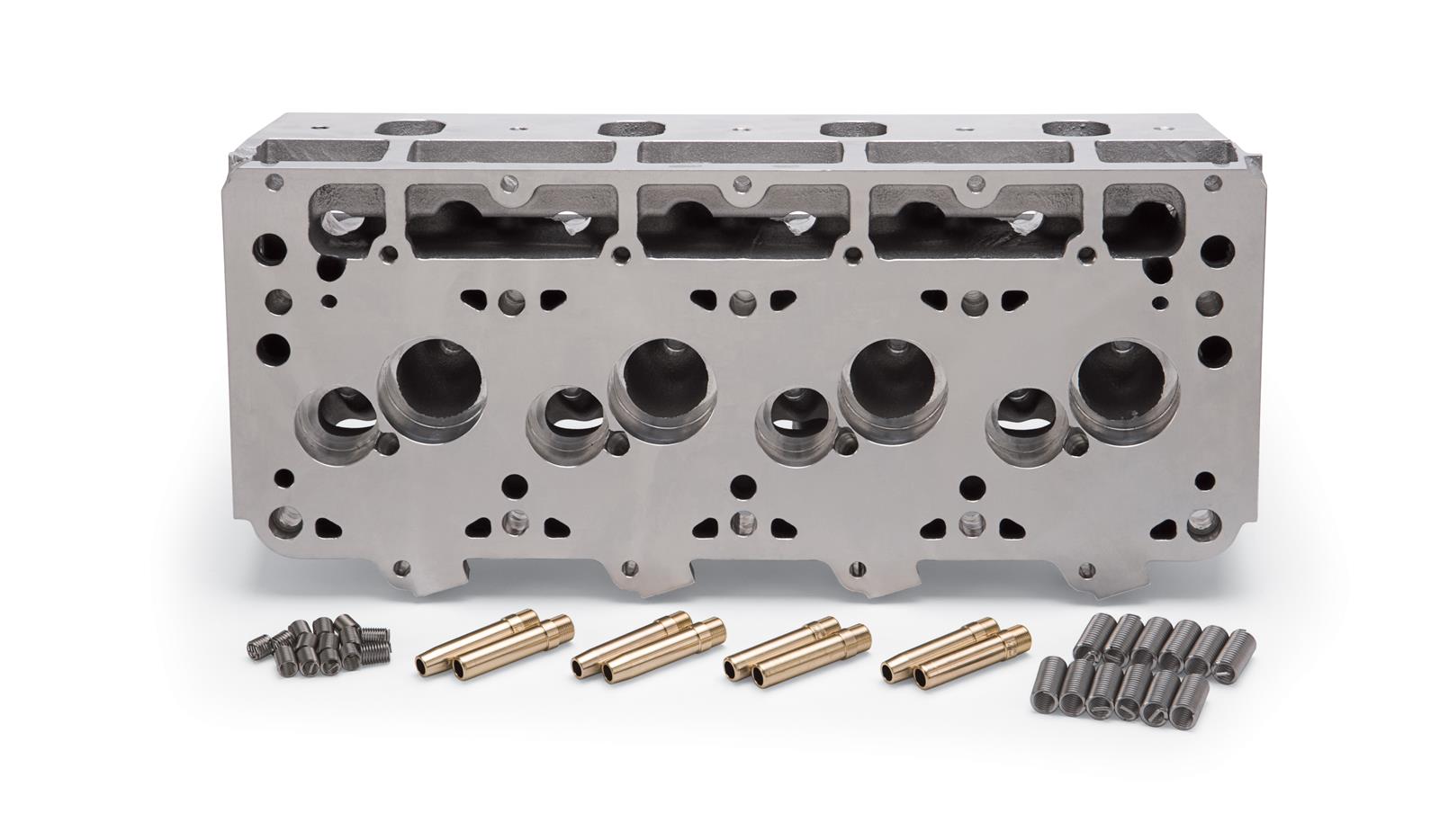 Edelbrock Cylinder Head BBC BV3 Pro Port Hipd 11 Deg Intake Valve Extended Exhaust Flange