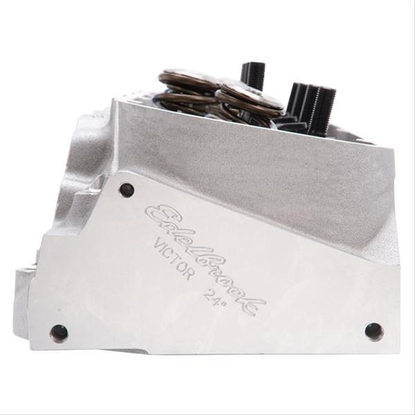 Edelbrock Race Cyl Head Musi CNC BBC Victor 24Deg Complete thumbnail 3
