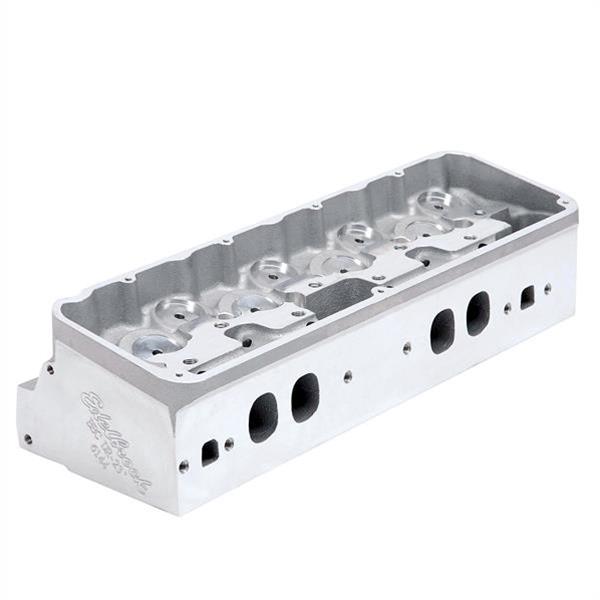 Edelbrock Victor DR-23 Degree Pro Port Raw Cylinder Heads 614469 Head, Victor, 23 Degree, Pro-Port, HIP, Aluminum, Natural, Chevy Big Block, Each thumbnail 6