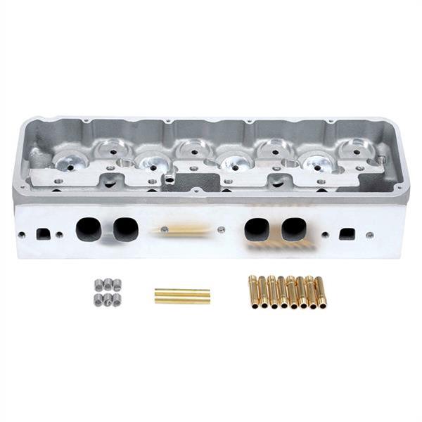 Edelbrock Victor DR-23 Degree Pro Port Raw Cylinder Heads 614469 Head, Victor, 23 Degree, Pro-Port, HIP, Aluminum, Natural, Chevy Big Block, Each thumbnail 3