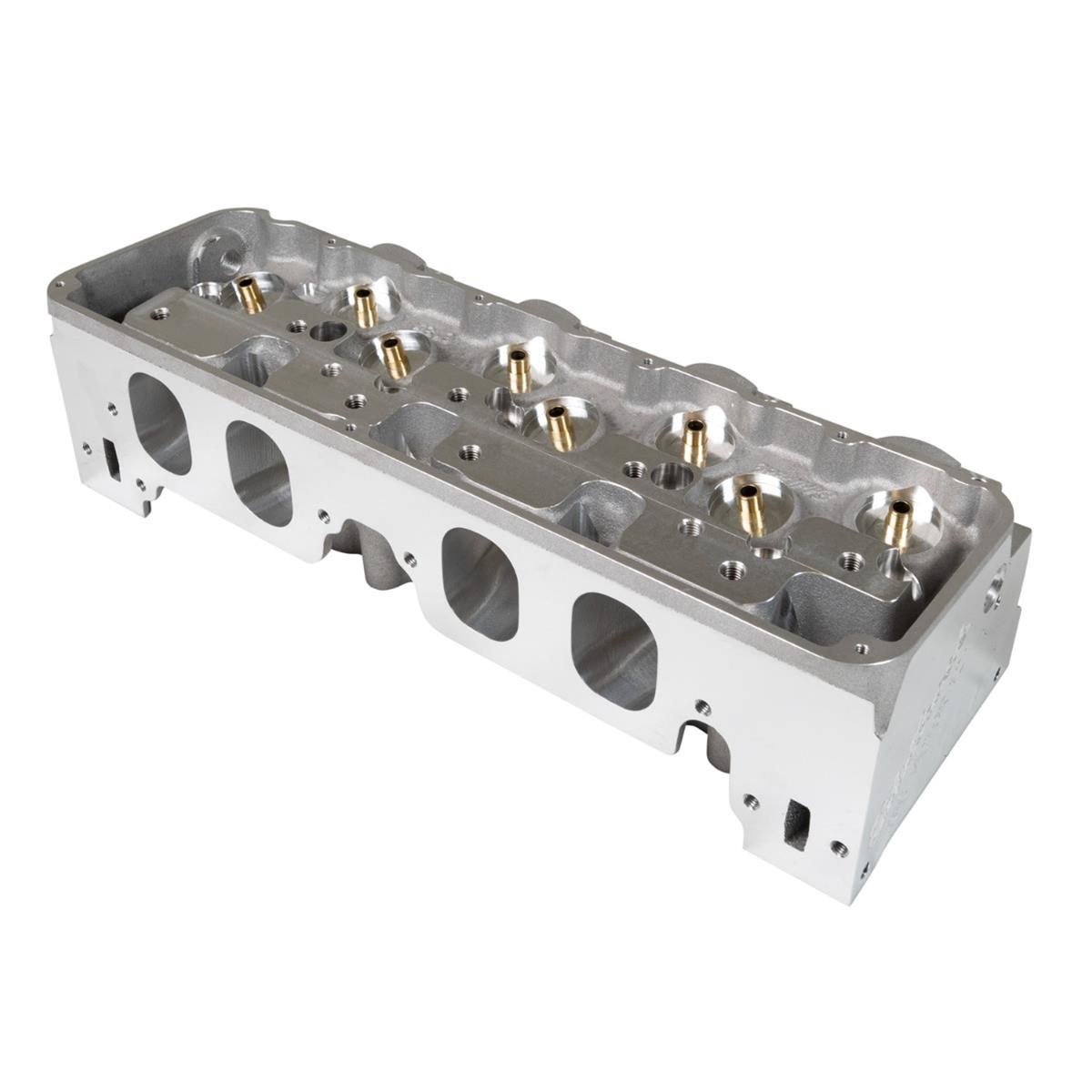 Edelbrock Big Victor Spread-Port Bare CNC Cylinder Heads 618270 Head, 12 Degree, BBC, Spread Port, HIP'd, 12-degree Intake Valve, CNC-Ported, 4.840 in. Bore Space, Conical Machined Chamber, Each thumbnail 5