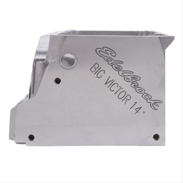 Edelbrock Pro-Port Raw Cylinder Heads 618369 Head, Big Victor Spread-Port 14 Degree CNC, Bare, Aluminum, Chevy, Big Block, Each thumbnail 2