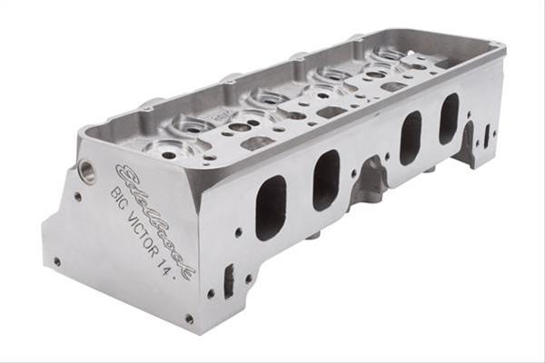 Edelbrock Pro-Port Raw Cylinder Heads 618369 Head, Big Victor Spread-Port 14 Degree CNC, Bare, Aluminum, Chevy, Big Block, Each thumbnail 3