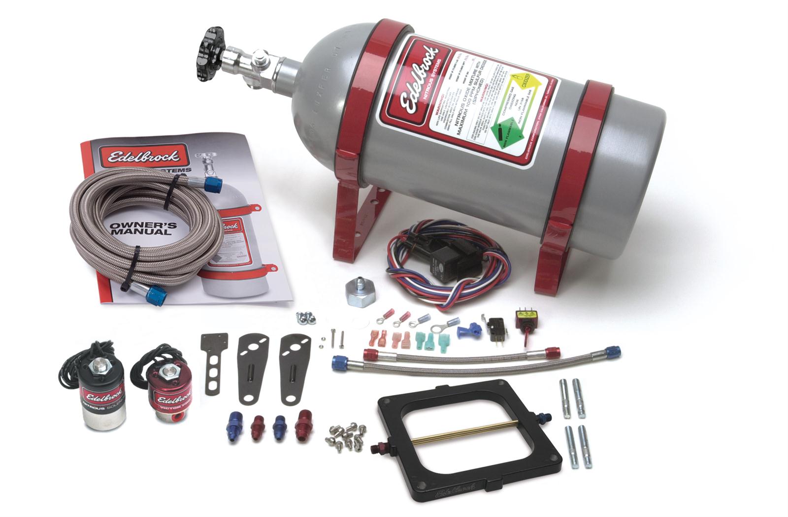 Edelbrock 70081 Edelbrock Performer RPM II SingleStage Nitrous Systems Summit Racing