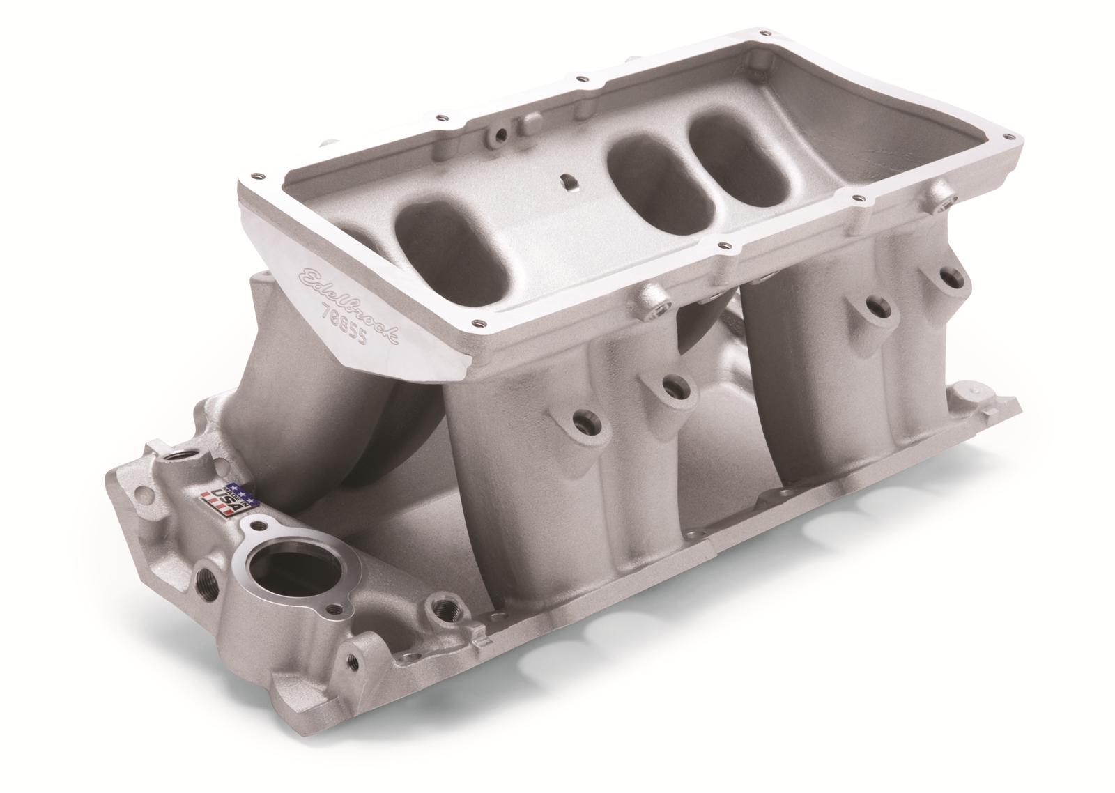 Edelbrock 70855 Edelbrock Victor Tunnel Ram Intake Manifold Bases