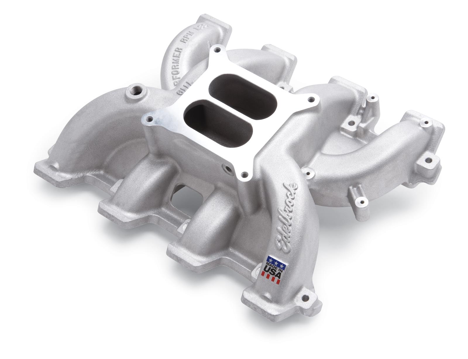Edelbrock Manifold Performer RPM GM LS3 Carbureted 4150 Series Flange thumbnail 2