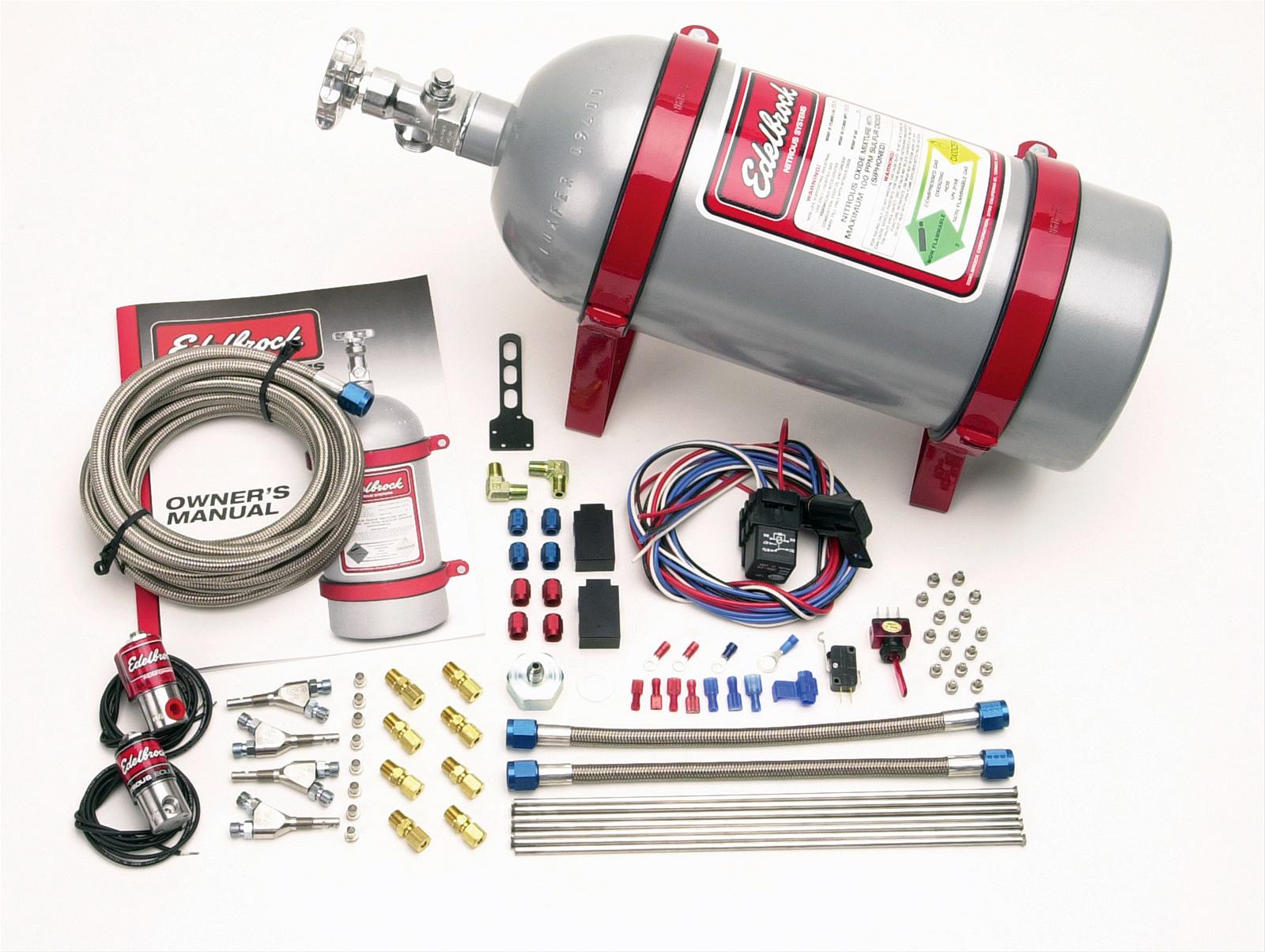 Edelbrock 71845 Edelbrock Victor Direct Port Nitrous Kits Summit Racing