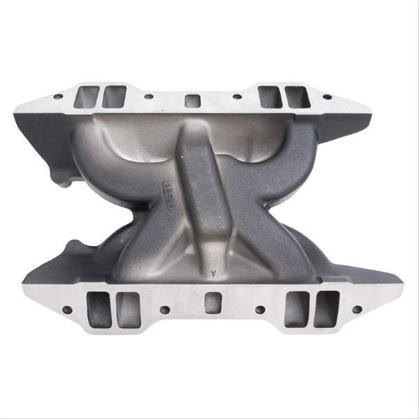 Edelbrock Performer RPM 440 Manifold Black Powdercoated thumbnail 2