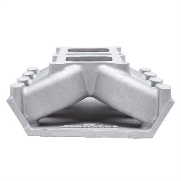Edelbrock Intake Manifold Chrysler Gen II 426-572 Hemi Dual Quad Single Plane for Carburetors thumbnail 5