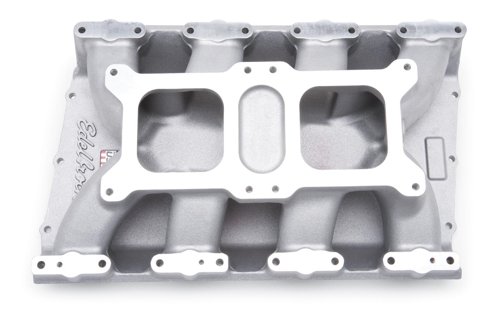Edelbrock Intake Manifold Chrysler Gen II 426-572 Hemi Dual Quad Single Plane for Carburetors thumbnail 3