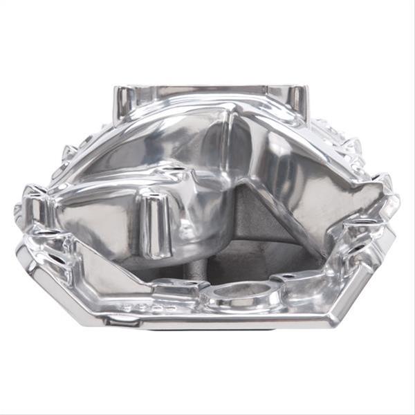 Edelbrock Polished B/B Chev Rect Port RPM Air-Gap Manifold thumbnail 3