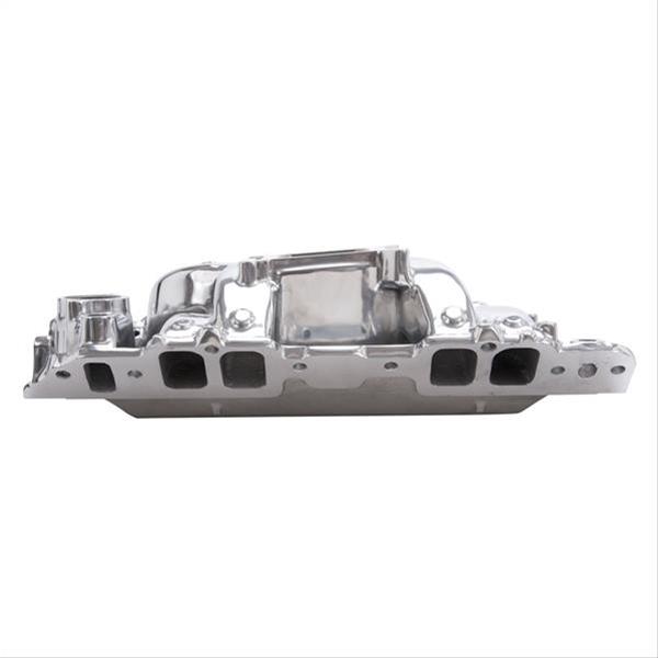 Edelbrock Polished B/B Chev Rect Port RPM Air-Gap Manifold thumbnail 7