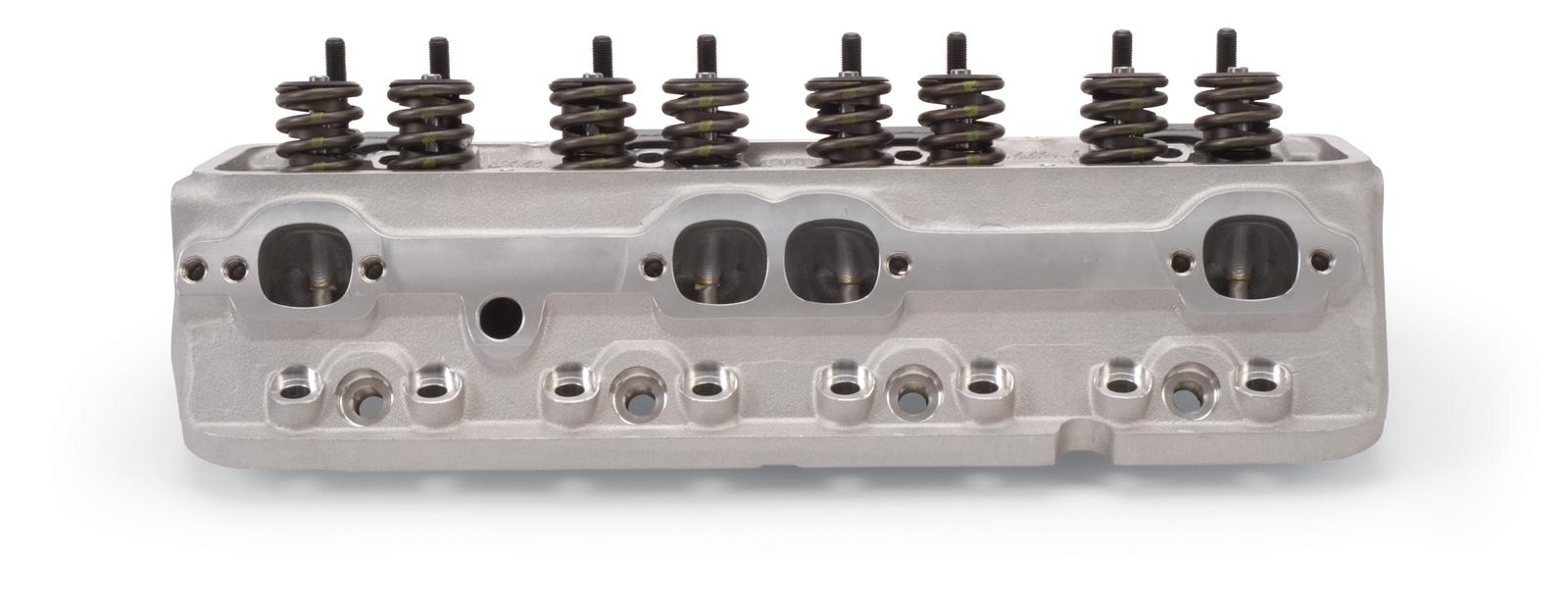 Edelbrock Cylinder Head SBC E-Cnc 185 64cc Straight Plug for Hydraulic Roller Cam Complete thumbnail 2