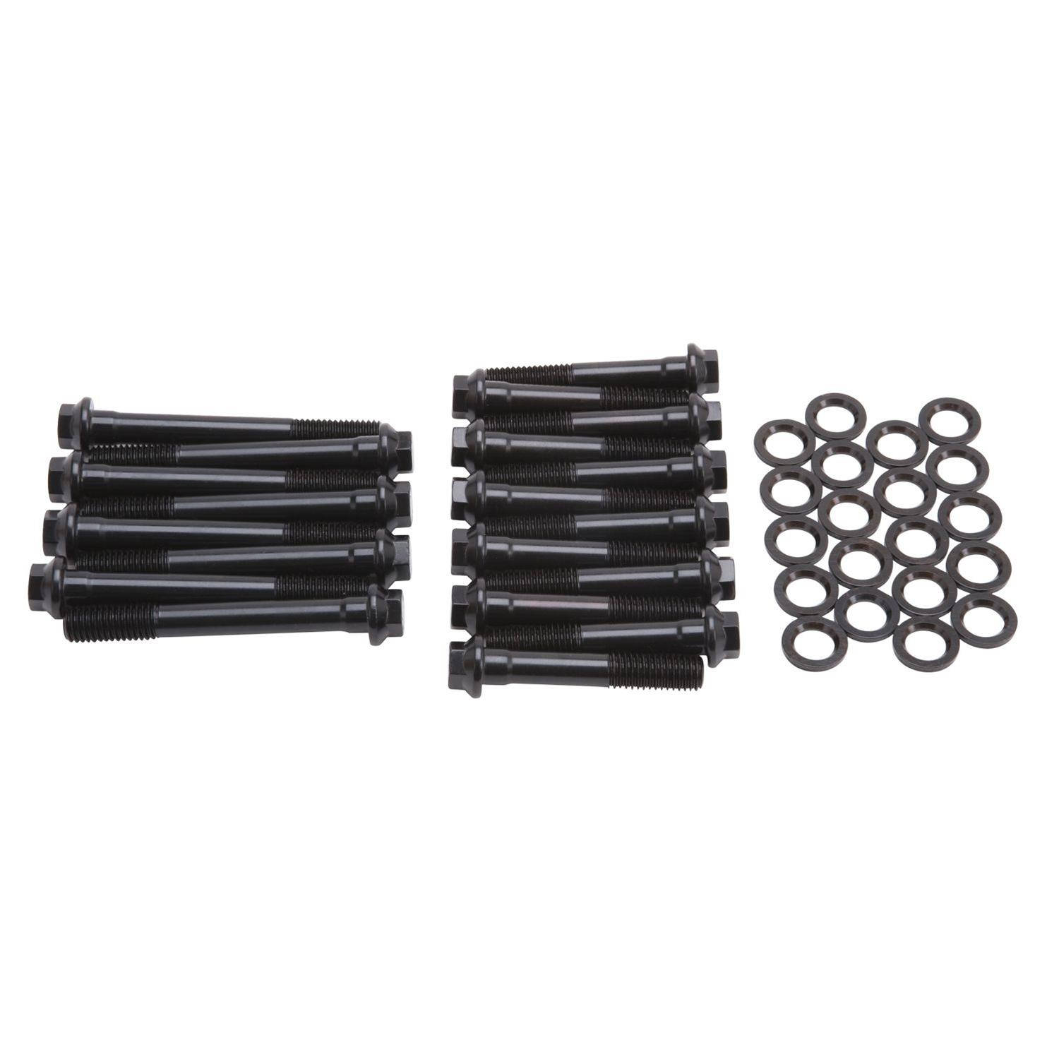 Edelbrock E-Series Head Bolt Kits 85032 Cylinder Bolts, Hex Head, Washers, for Use On Performer RPM Heads, Buick, 6.6L, 7.0L, 7.5L, Kit
