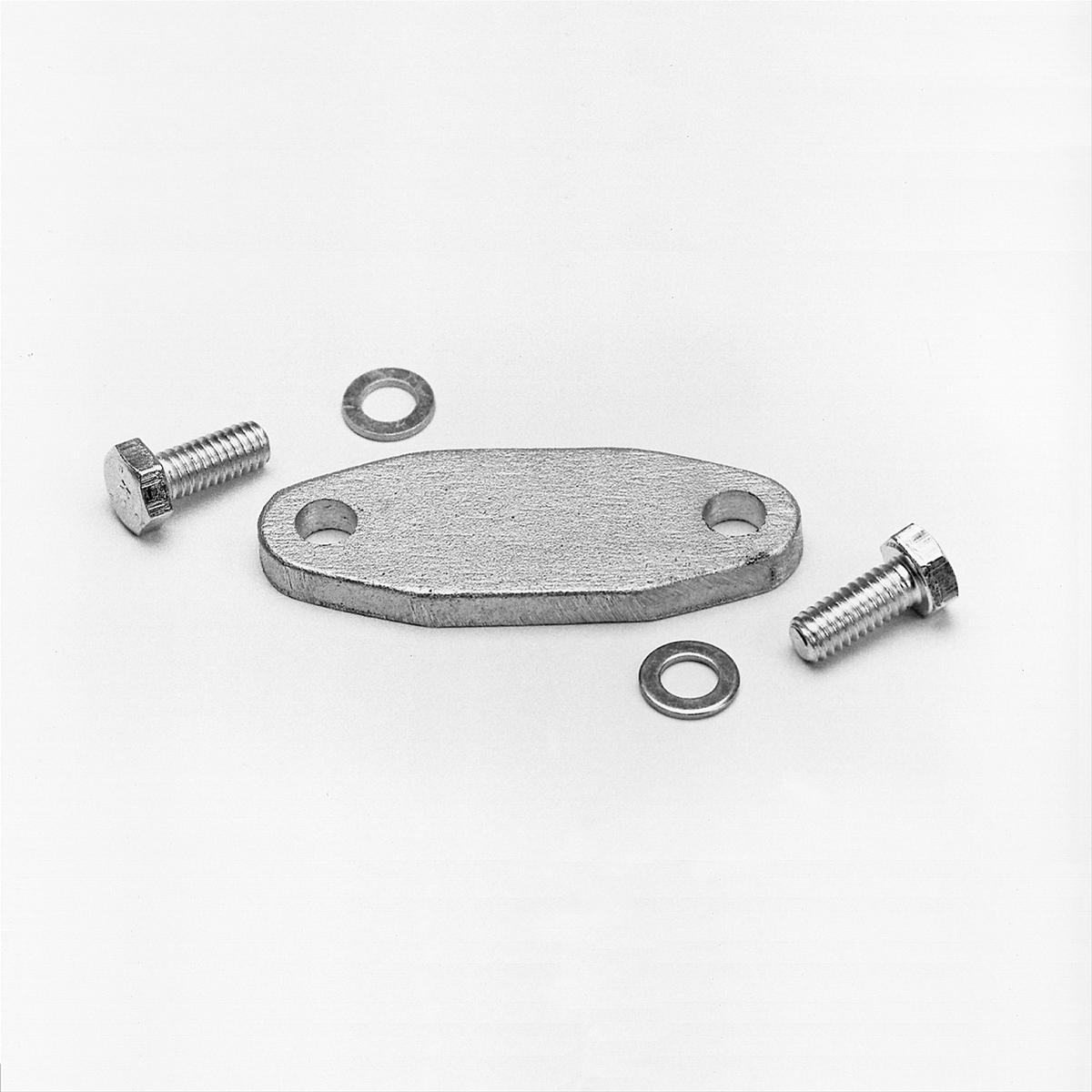Edelbrock Choke BlockOff Plates 8951 Free Shipping on Orders Over