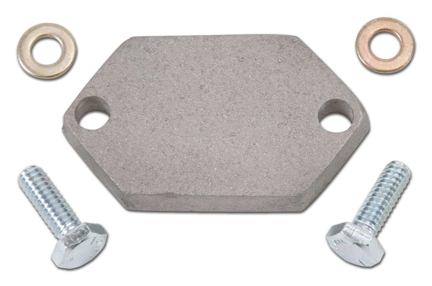 Edelbrock Choke Block-Off Plate - Ford 351M/400 Edelbrock Choke Block-Off Plate - Ford 351M/400