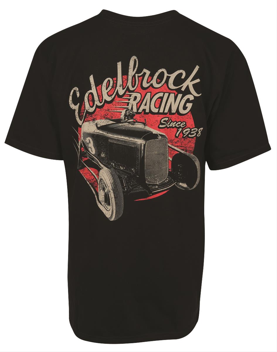 Edelbrock 98125 Edelbrock Racing Since 38 T-Shirt | Summit Racing