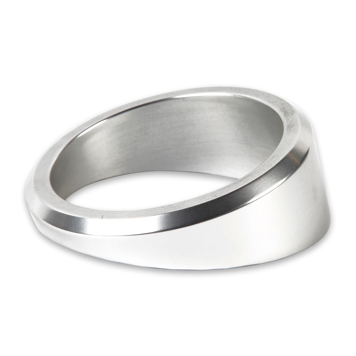 Eddie Marine ANG338CA Eddie Marine Billet Aluminum Angled Gauge Bezels Summit Racing