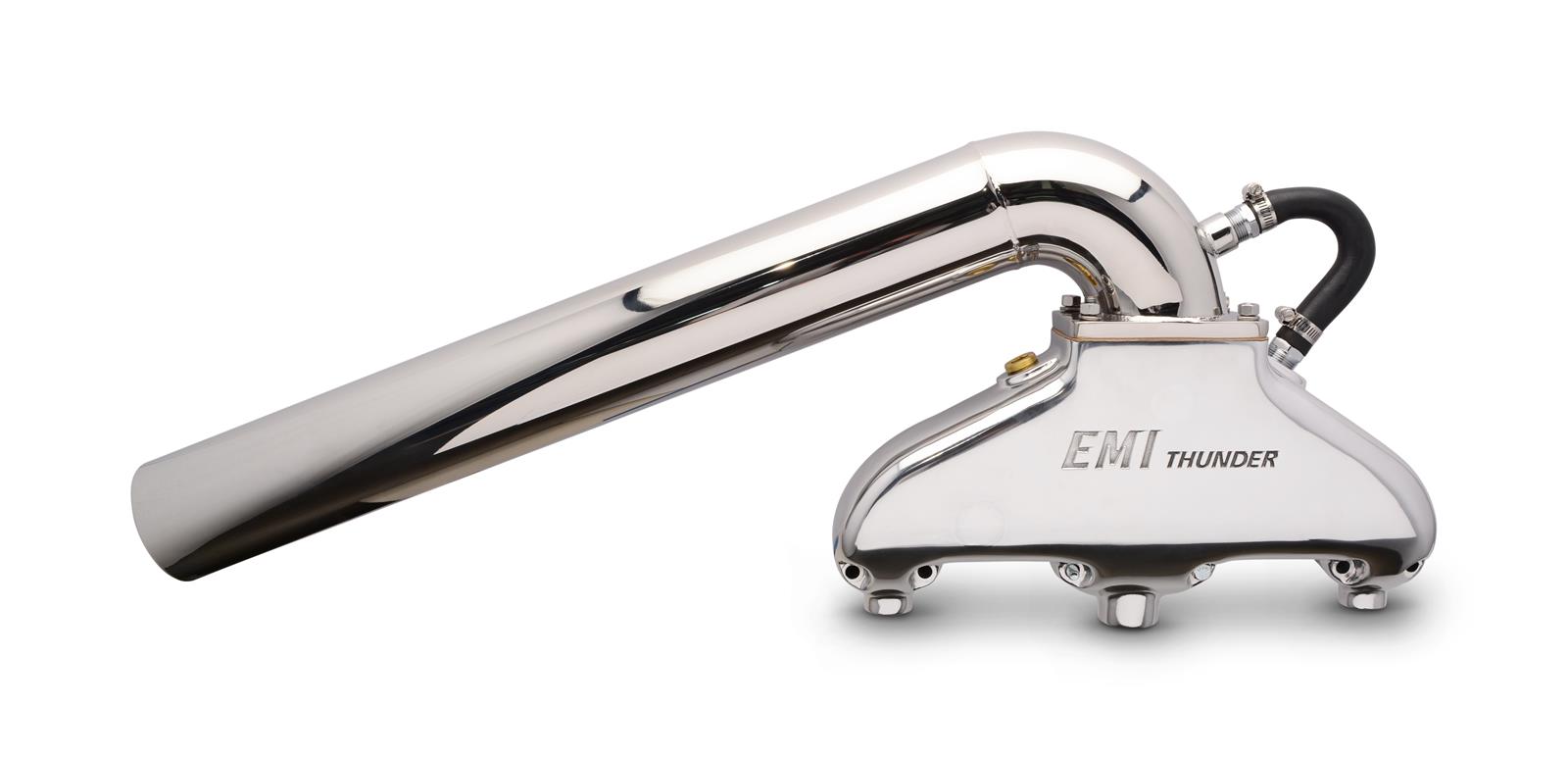 Eddie Marine EMI413P Eddie Marine EMI Thunder Exhaust System with SS