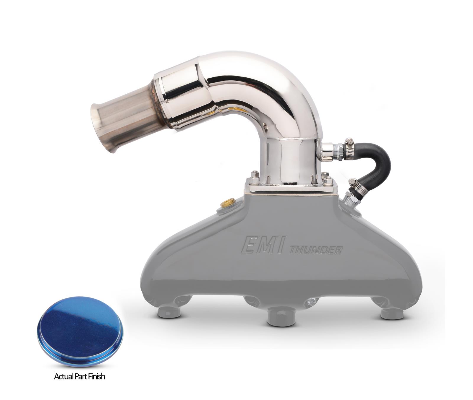 Eddie Marine EMI-453B Eddie Marine EMI Thunder Exhaust System with