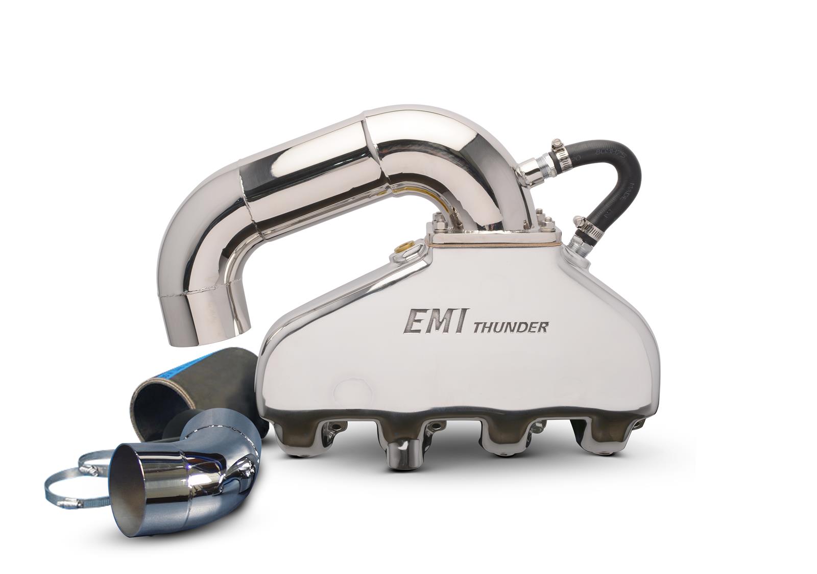 Eddie Marine EMI651P Eddie Marine EMI Thunder Exhaust System for 496